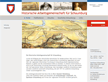 Tablet Screenshot of histag-schaumburg.de